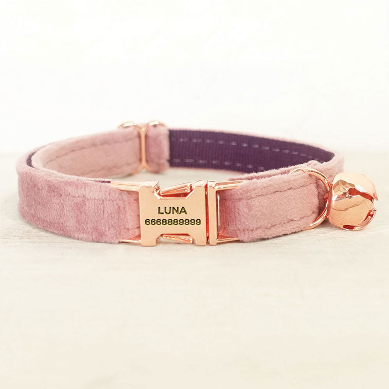 Custom Cat Collars Tagged "Material_Velvet" PETDURO