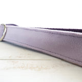 Modern Dog Leash 4ft Thick Lint Fabric for Large Small Dogs Puppies - Light Purple