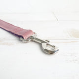 Modern Dog Leash 4ft Thick Lint Fabric for Large Small Dogs Puppies - Pink Purple