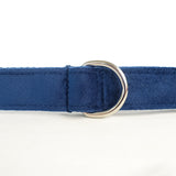 Modern Dog Leash 4ft Thick Lint Fabric for Large Small Dogs Puppies - Deep Blue