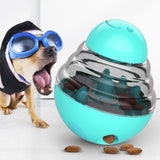 PETDURO Dog Toys Puzzle Treat Ball Fun Interactive Food Dispenser Slow Feeder Tumbler