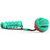 PETDURO Dog Chew Toy Indestructible Toothbrush Stick Tough Teething Treat Toys Bundle