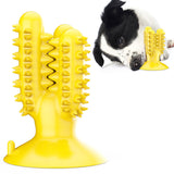 PETDURO Dog Chew Toys Indestructible Tough Dental Teething Toys with Rubble Suction Cup