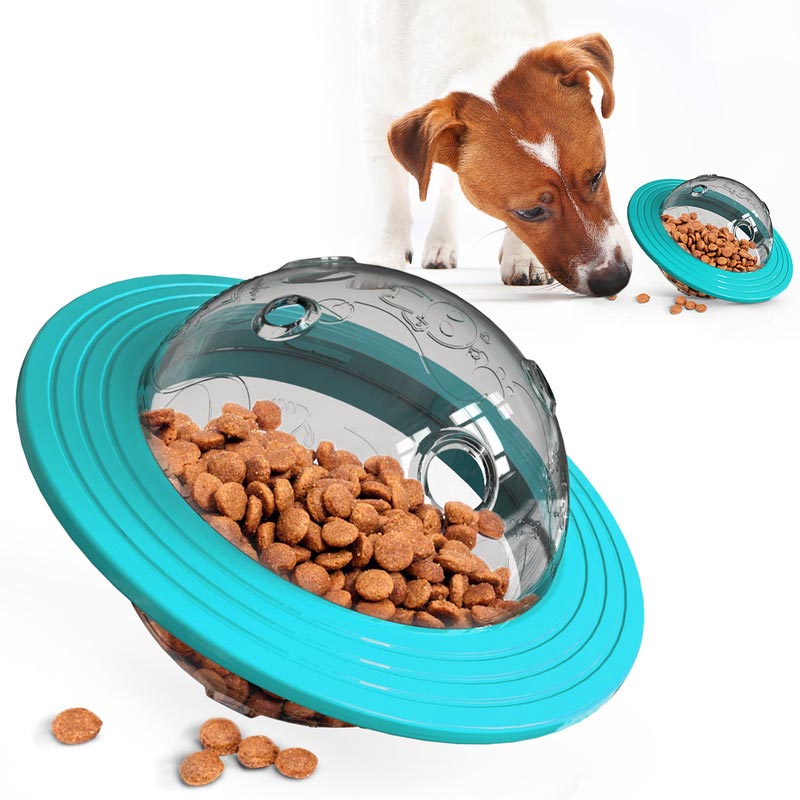 Monotre Dog Treat Ball, Interactive Dog Toys Treat Dispenser, Dog& Cat  Puzzle Toys Active Rolling Giggle Balls Slow Feeder, Dog Food Puzzle.  (Orange)