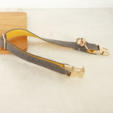 Custom Cat Collar with Bell Engraved Gold Metal Buckle Grey Velvet Yellow Cotton
