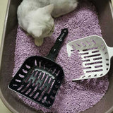 PETDURO Large Cat Litter Scoop Sifter Durable Lightweight Scooper for Fast Cleaning