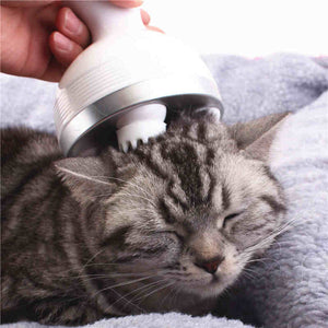 PETDURO Handheld Electric Massager Straight Handle with Deep Tissue Kneading for Your Kitten Cats